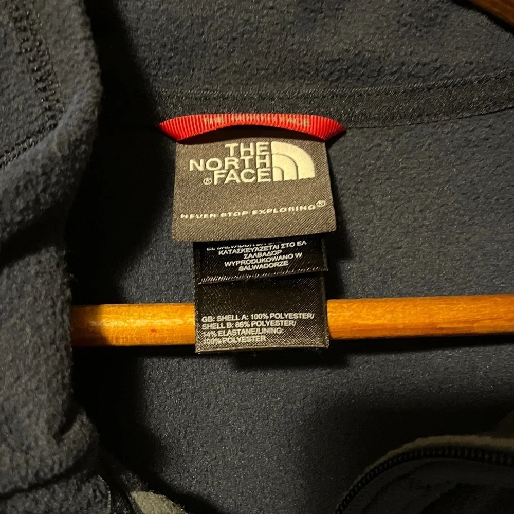 The North Face Men's Dark Blue and Charcoal Performance Jacket